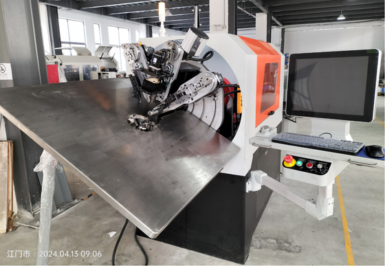 0.3 - 2.5 मिमी वायर फोर्मिंग मल्टीफंक्शन सीएनसी स्प्रिंग बनाने की मशीन