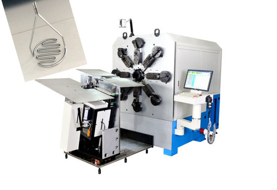 टावर आकार संपीड़न वसंत के लिए Vesatile Rotating सीएनसी वसंत बनाने मशीन