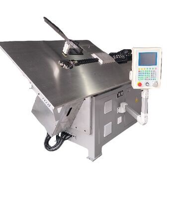 उच्च-सटीकता 2.5-10.0MM 2D ऑटो वायर बेंडिंग मशीन 4-5 एक्सिस रोटरी हेड मोटर के साथ ऑटोमोटिव उद्योग के लिए