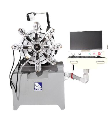 0.3-2.5MM मोटर कोर घटक निर्माण और निर्माण के लिए स्वचालित परिशुद्धता CANLESS स्प्रिंग कॉइलिंग मशीन मल्टी-फंक्शन