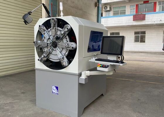 0.3-2.5 मिमी उच्च दक्षता सीएनसी स्प्रिंग मशीन, बहुक्रिया कंप्यूटर स्प्रिंग मशीन