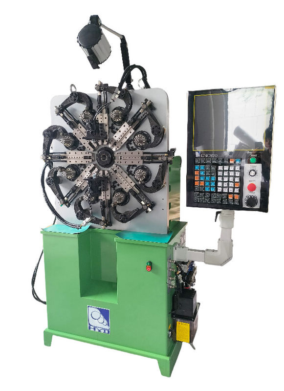 0.2-2.3 मिमी उच्च परिशुद्धता सीएनसी स्प्रिंग मशीन HYD-20T-4A फाइव एक्सिस विथ वायर रोटेशन