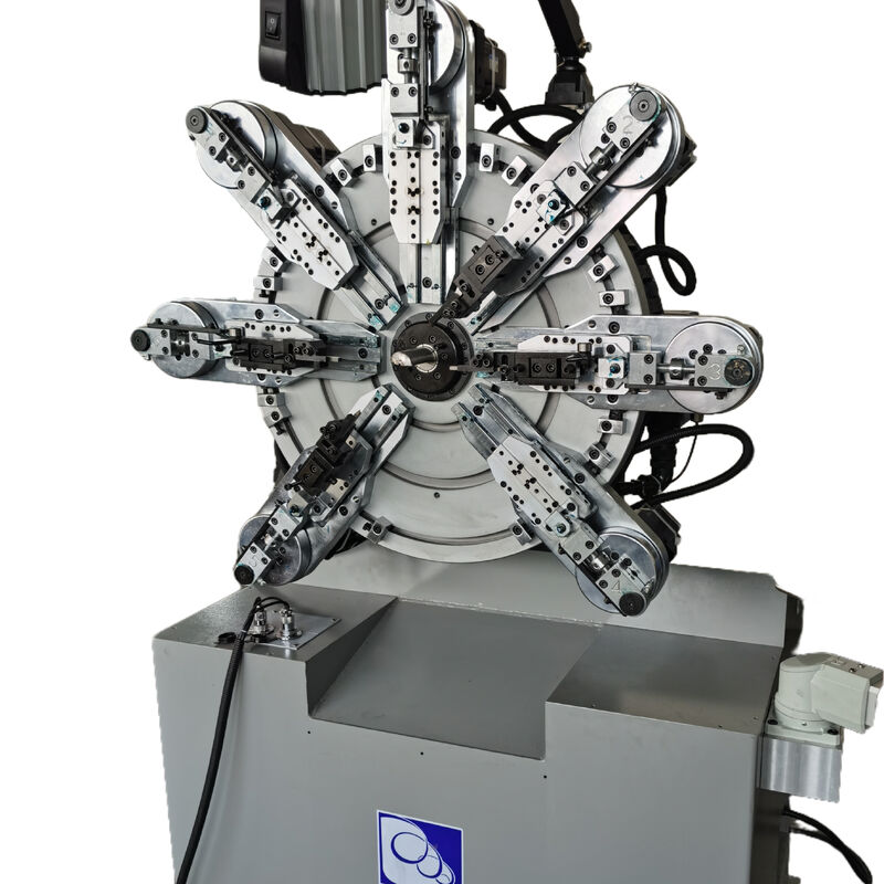 0.3-2.5MM मोटर कोर घटक निर्माण और निर्माण के लिए स्वचालित परिशुद्धता CANLESS स्प्रिंग कॉइलिंग मशीन मल्टी-फंक्शन